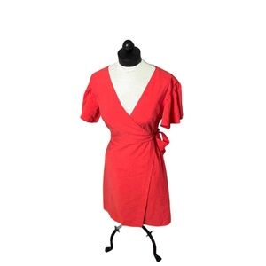 Club‎ Monaco Giovanna Ruffle Wrap Dress 4